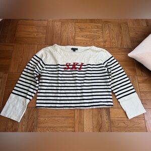 J. Crew Cream Knit Fabric